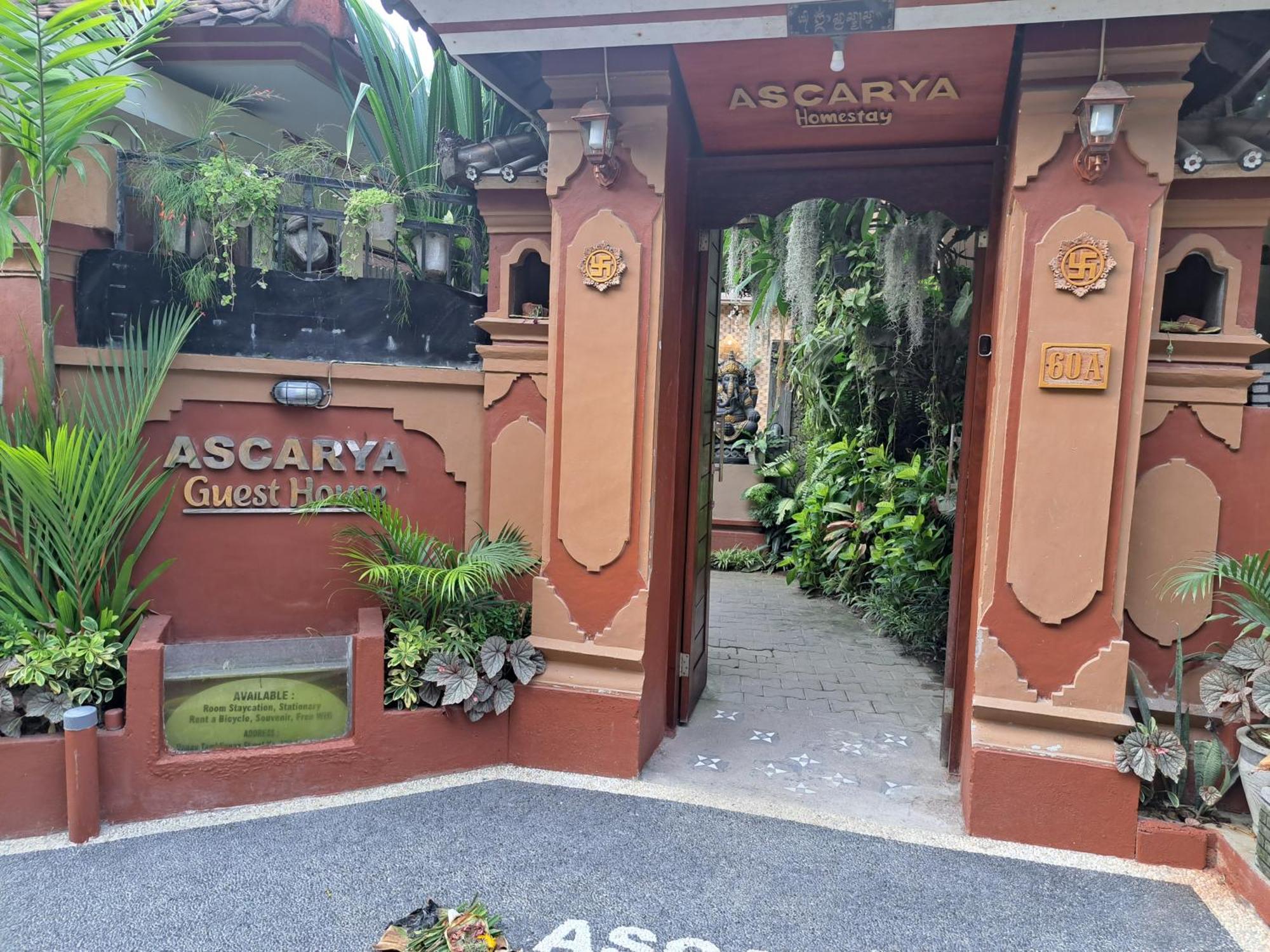 Ascarya Guest House Sanur Exterior foto